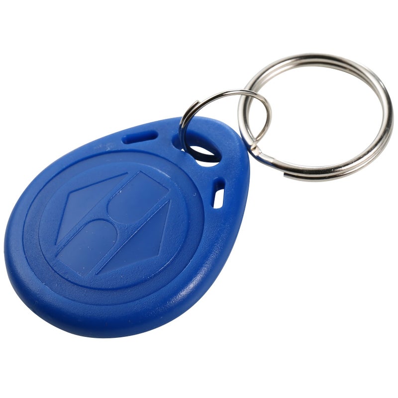 UHPPOTE Proximity 125KHz RFID EM-ID Card Keyfob for Door Access Control - Read Only - Color Blue - 100 Pack - Image 5